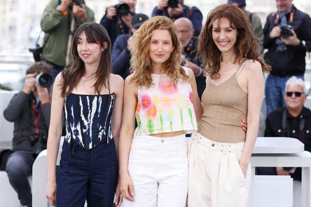 Cannes - Les Caprices De L Enfant Roi Photocall JD Suzanne De Baecque, Julia Piaton, Doria Tillier attending the Les Caprices De L Enfant Roi photocall during the 79th Cannes Film Festival in Cannes, France on May 15, 2026. Photo by Jerome Dominé ABACAPRESS.COM Cannes France  Copyright: xDominexJerome ABACAx