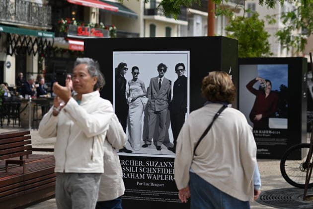 Opening of the photography exhibition 20 Years of Fashion and Cinema in the presence of David Lisnard, Mayor of Cannes and Anne Florence Schmitt, Editorial Director of Madame Figaro during the 79th Cannes International Film Festival on May 15, 2026 To mark the 20th anniversary of Madame Figaros presence at the Cannes Film Festival, Cannes Town Hall, in partnership with the magazine, is offering from May 12 to 23, 2026, on the Cours Félix Faure, Lionel Urman Bestimage Opening of the photography exhibition 20 Years of Fashion and Cinema in the presence of David Lisnard, Mayor of Cannes and Anne Florence Schmitt, Editor in Chief of Madame Figaro during the 79th Cannes International Film Festival on May 15, 2026 To mark 20 years of Madame Figa Copyright: xLIONELxURMANxx xBESTIMAGExLIONELxURMANxx xBESTIMAGEx