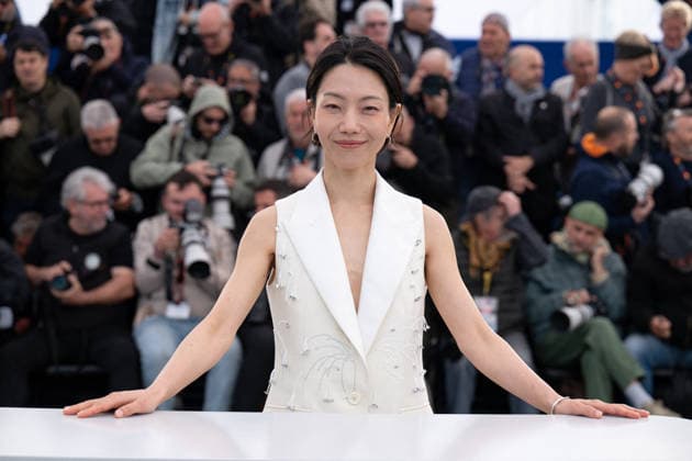 Cannes Gun Che Colony Photocall LZ Kim Shin-rok attending the Gun Che Colony photocall during the 79th Cannes Film Festival in Cannes, France on May 15, 2026. Photo by Laurent Zabulon ABACAPRESS.COM Cannes  Copyright: xZabulonxLaurentx