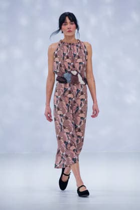 Australian Fashion Week 2026 - Runway - Ngali A model walks the runway during the Ngali Wander with Wonder Runway show at Australian Fashion Week 2026 at the Museum of Contemporary Art on May 15, 2026 in Sydney, Australia., Credit:IOIO IMAGES IOIO Avalon Australia, New South Wales, Sydney, Museum of Contemporary Art  Copyright: xIOIOxIMAGESx xIOIOx xAvalonx 1099146074