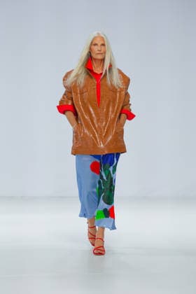 Australian Fashion Week 2026 - Runway - Gary Bigeni A model walks the runway during the Gary Bigeni show at Australian Fashion Week 2026 at the Museum of Contemporary Art on May 15, 2026 in Sydney, Australia., Credit:IOIO IMAGES IOIO Avalon Australia, New South Wales, Sydney, Museum of Contemporary Art  Copyright: xIOIOxIMAGESx xIOIOx xAvalonx 1099144391
