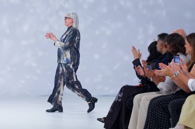 Australian Fashion Week 2026 - Runway - Ngali Designer, Denni Francisco, thanks the audience after the Ngali Wander with Wonder Runway show at Australian Fashion Week 2026 at Museum of Contemporary Art on May 15, 2026 in Sydney, Australia., Credit:IOIO IMAGES IOIO Avalon Australia, New South Wales, Sydney, Museum of Contemporary Art  Copyright: xIOIOxIMAGESx xIOIOx xAvalonx 1099146280