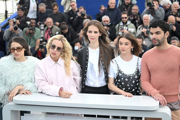 79ème Festival International du Film de Cannes Photocall with cast of Sanguine 79th International Cannes Film Festival Photocall with cast of Sanguine 456067 2026 05 15 Higelin, Kim  Copyright: xSergexArnalx xStarfacex STAR_456067_003