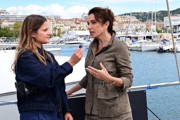 Presentation of the 5th Ecoprod Prize in the presence of Aure Atika, jury president, on the Blue Panda boat on Friday, May 15th, during the 79th Cannes Film Festival 2026 Romain Doucelin Bestimage Cannes France  Copyright: xRomainxDoucelinx xBestimagexRomainxDoucelinx xBestimagex