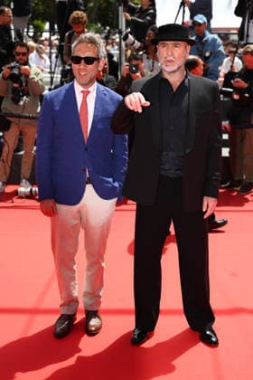 May 15, 2026, Cannes, Cote D azur, France: ERIC CANTONA and a guest on the red carpet for the screening of ALL OF A SUDDEN at the 79th Annual Cannes Film Festival at Palais des Festivals in Cannes, France Cannes France  - ZUMAc179 20260515_zep_c179_059 Copyright: xMickaelxChavetx