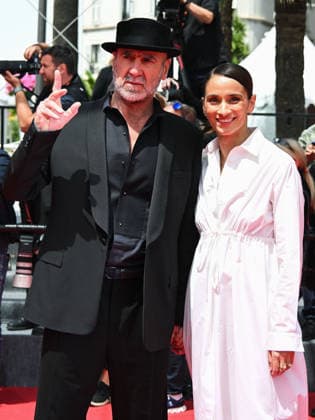 IPA84717493 - Cannes, 79th Cannes Film Festival 2026, evening 4 - red carpet of SOUDAIN (ALL OF A SUDDEN). Pictured: Eric Cantona and Rachida Brakni  Copyright: xManuelexMangiarottix xPoolxPhotoxEventsx07x 84717493
