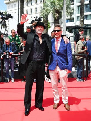 IPA84718107 - Cannes, 79th Cannes Film Festival 2026, evening 4 - red carpet of SOUDAIN (ALL OF A SUDDEN). Pictured: David Tryhorn and Eric Cantona  Copyright: xManuelexMangiarottix xPoolxPhotoxEventsx07x 84718107