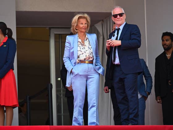 IPA84716406 - Cannes, 79th Cannes Film Festival 2026, evening 4 - red carpet of SOUDAIN (ALL OF A SUDDEN). Pictured: Iris Knobloch, Thierry Fremaux  Copyright: xManuelexMangiarottix xPoolxPhotoxEventsx07x 84716406
