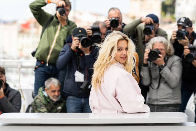 Kim Higelin au photocall du film Sanguine Séance de Minuit lors du 79ème Festival International du Film de Cannes 12 23 mai 2026 , le 15 mai 2026 Jacovides Moreau Bestimage Photocall for Sanguine at the 79th Cannes International Film Festival, on May 15th, 2026 Cannes France  Copyright: xJACOVIDES-MOREAUx xBESTIMAGExJACOVIDES-MOREAUx xBESTIMAGEx