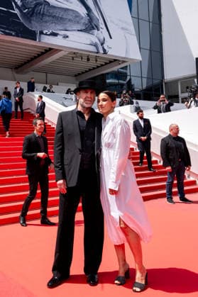 79ème Festival International du Film de Cannes Montée des marches du film Soudain 79th Cannes Film Festival Red carpet of the film Soudain All of a sudden 456075 2026 05 15 Cantona, Eric Brakni, Rachida  Copyright: xEstellexCarlierx xStarfacex STAR_456075_023