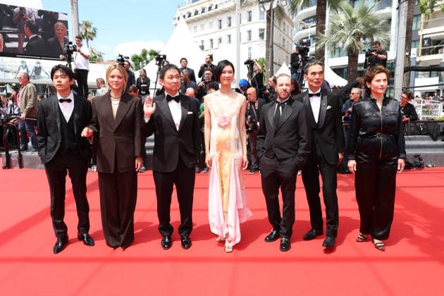 Soudain (All Of A Sudden) Screening at the 79th Annual Cannes Film Festival Jean-Charles Clichet, Marie Bunel, Virginie Efira, RyÃ»suke Hamaguchi, Tao Okamoto, Kodai Kurosaki and Kyozo Nagatsuka - Soudain (All Of A Sudden) Screening at the 79th Annual Cannes Film Festival in Cannes, France on May 15, 2026  Copyright: x Chassery+Courdjix