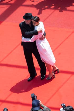 Eric Cantona and his wife Rachida Brakni climb the steps for the film Soudain at the 79th Cannes International Film Festival, France, May 15, 2026 Camilla Canalini Bestimage Red carpet for All Of A Sudden at the 79th Cannes International Film Festival on May 15, 2026 Cannes France  Copyright: xCamillaxCanalinix xBestimagexCamillaxCanalinix xBestimagex
