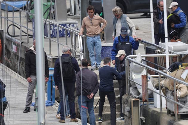 Simoneta Gómez Acebo accompanies King Juan Carlos on his journey at sea King Juan Carlos I, Simoneta Gómez Acebo and Pedro Campos arrive at the port of Sanxenxo, on May 15, 2026, in Sanxenxo Galicia, Spain PUERTO SANXENXO SIMONETA GÓMEZ ACEBO REY JUAN CARLOS 15 MAY 2026 Raú Sanxenxo Sanxenxo Sanxenxo Espana  Copyright: xRaulxTerrelx 7525539