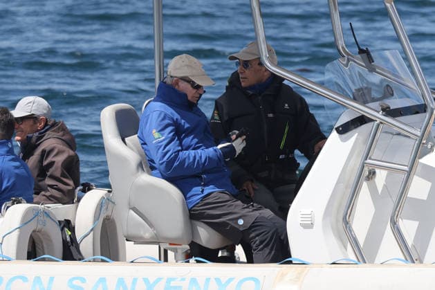 Simoneta Gómez Acebo accompanies King Juan Carlos on his journey at sea King Juan Carlos I and Pedro Campos embark at the port of Sanxenxo, on May 15, 2026, in Sanxenxo Galicia, Spain PUERTO SANXENXO REY JUAN CARLOS 15 MAY 2026 Raú Sanxenxo Sanxenxo Sanxenxo Spain  Copyright: xRaulxTerrelx 7525560
