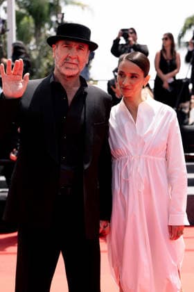Cannes - All Of A Sudden Screening Rachida Brakni and Eric Cantona attend the Soudain screening during the 79th annual Cannes Film Festival at Palais des Festivals on May 15, 2026 in Cannes, France. Photo by LounisPhotography ABACAPRESS.COM Cannes France  Copyright: xLounisPhotography ABACAx