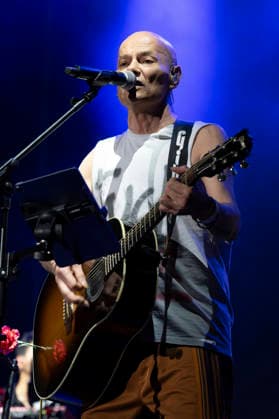 May 15, 2026, Madrid, Spain: Jesus Cifuentes of Celtas Cortos performs during the performance festival San Isidro at the Plaza Mayor de Madrid. Madrid Spain - ZUMAs197 20260515_aaa_s197_155 Copyright: xAtilanoxGarciax
