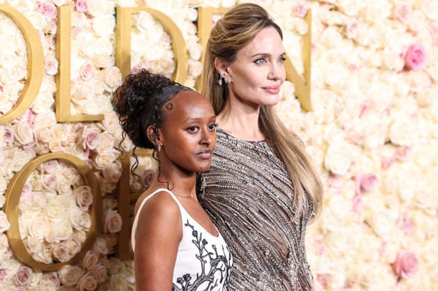 82nd Annual Golden Globe Awards BEVERLY HILLS, LOS ANGELES, CALIFORNIA, USA - JANUARY 05: Zahara Marley Jolie and mother Angelina Jolie arrive at the 82nd Annual Golden Globe Awards held at The Beverly Hilton Hotel on January 5, 2025 in Beverly Hills, Los Angeles, California, United States. (Photo by Xavier Collin Image Press Agency)