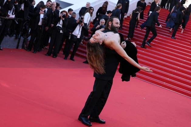 Cannes - Karma Red Carpet Laetitia Casta and Vincent Macaigne attend the Karma screening during the 79th annual Cannes Film Festival at Palais des Festivals on May 15, 2026 in Cannes, France. Photo by Jerome Domine ABACAPRESS.COM Cannes France  Copyright: xDominexJerome ABACAx