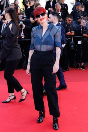 Jennifer Ayache Montée des marches du film Karma lors du 79ème Festival International du Film de Cannes, le 15 mai 2026 Jacovides Moreau Bestimage Red carpet for Karma at the 79th Cannes International Film Festival on May 15, 2026 Cannes France  Copyright: xJACOVIDES-MOREAUx xBESTIMAGExJACOVIDES-MOREAUx xBESTIMAGEx