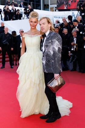 Victoria Kjaer Theilvig, Christophe Guillarmé Montée des marches du film Karma lors du 79ème Festival International du Film de Cannes, le 15 mai 2026 Jacovides Moreau Bestimage Red carpet for Karma at the 79th Cannes International Film Festival on May 15, 2026 Cannes France  Copyright: xJACOVIDES-MOREAUx xBESTIMAGExJACOVIDES-MOREAUx xBESTIMAGEx