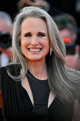 Cannes Karma Screening JR Andie MacDowell attending the screening of the movie Karma during the 79th Cannes Film Festival in Cannes, France on May 15, 2026. Photo by Julien Reynaud APS-Medias ABACAPRESS.COM Cannes France  Copyright: xReynaudxJulien APS-Medias ABACAx