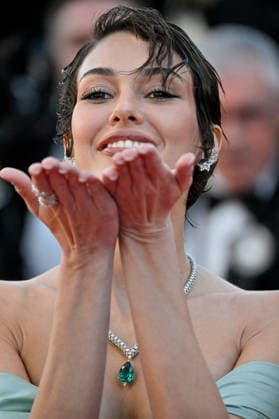 Cannes Karma Screening JR Dilan Çiçek Deniz attending the screening of the movie Karma during the 79th Cannes Film Festival in Cannes, France on May 15, 2026. Photo by Julien Reynaud APS-Medias ABACAPRESS.COM Cannes France  Copyright: xReynaudxJulien APS-Medias ABACAx