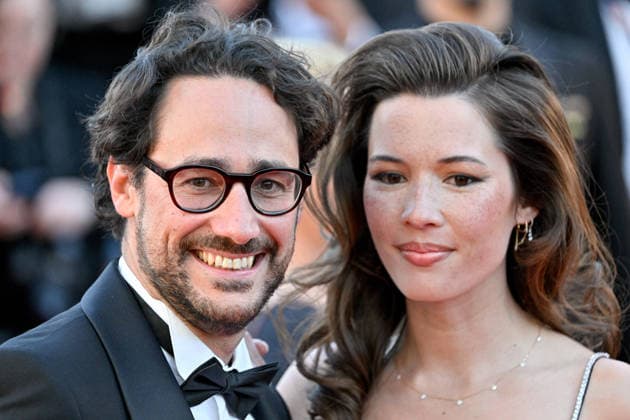 Cannes Karma Screening JR Thomas Hollande, Emilie Broussouloux attending the screening of the movie Karma during the 79th Cannes Film Festival in Cannes, France on May 15, 2026. Photo by Julien Reynaud APS-Medias ABACAPRESS.COM Cannes France  Copyright: xReynaudxJulien APS-Medias ABACAx