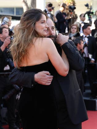 79eme Festival International du Film de Cannes Montée des marches du film Karma 79th Cannes Film Festival Red carpet of the film Karma Laetiia Casta and Vincent Macaigne 456107 2026 05 15 Cannes France  Copyright: xIsabellexVautierx xStarfacex STAR_456107_027
