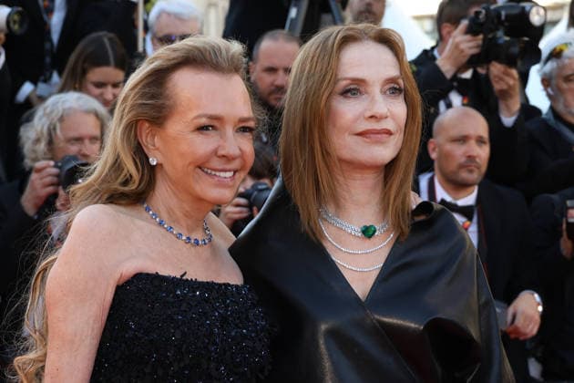 79eme Festival International du Film de Cannes Montée des marches du film Karma 79th Cannes Film Festival Red carpet of the film Karma Caroline Scheufele and Isabelle Huppert 456107 2026 05 15 Cannes France  Copyright: xIsabellexVautierx xStarfacex STAR_456107_090