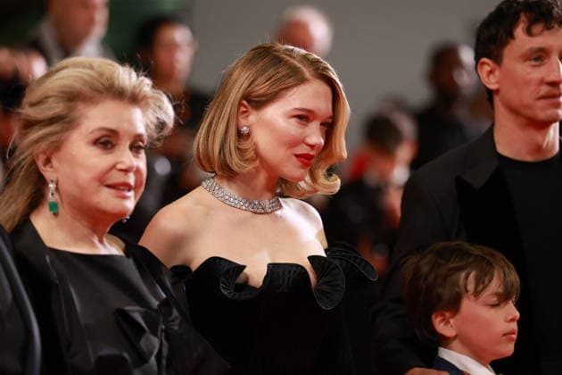 Cannes - Gentle Monster Red Carpet Lea Seydoux attends the Gentle Monster screening on the red carpet during the 79th annual Cannes Film Festival at Palais des Festivals on May 15, 2026 in Cannes, France. Photo by Jerome Domine ABACAPRESS.COM Cannes France  Copyright: xDominexJerome ABACAx