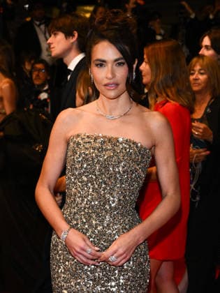 IPA84730485 - Cannes, 79th Cannes Film Festival 2026, evening 4 - red carpet of GENTLE MONSTER. In the Photo Giulia Gaudino  Copyright: xAlbertoxTerenghix xPoolxPhotoxEventsx07x 84730485