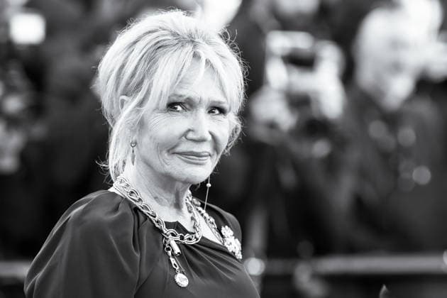 79ème Festival International du Film de Cannes Montée des marches du film Karma 79th International Cannes Film Festival Red Carpet for Karma movie 456110 2026 05 15 Célarié, Clémentine  Copyright: xEstellexCarlierx xStarfacex STAR_456110_086