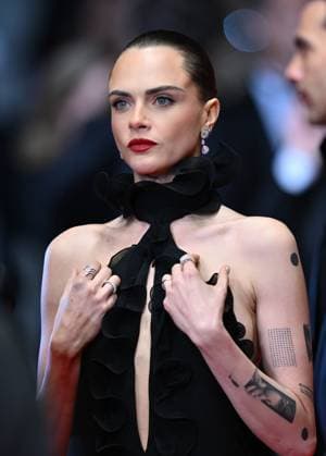 79th Cannes Film Festival: Gentle Monster screening CANNES, FRANCE - MAY 15: British model Cara Delevingne arrives for the screening of the film Gentle Monster at the 79th edition of the Cannes Film Festival in Cannes, France on May 15, 2026. Mustafa Yalcin Anadolu Cannes France. Editorial use only. Please get in touch for any other usage.  Copyright: x2026xAnadoluxMustafaxYalcinx