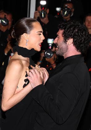 May 15, 2026, Cannes, Cote D azur, France: CARA DELEVINGNE and JORDAN FIRSTMAN have fun on the red carpet for the screening of GENTLE MONSTER at the 79th Annual Cannes Film Festival at Palais des Festivals in Cannes, France Cannes France  - ZUMAc179 20260515_zep_c179_151 Copyright: xMickaelxChavetx