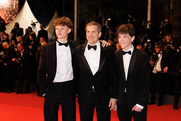 Marcel Canet et son père Guillaume Canet, Guest Descente des marches du film Karma lors du 79ème Festival International du Film de Cannes, le 15 mai 2026 Jacovides Moreau Bestimage People leaving the red carpet for Karma at the 79th Cannes International Film Festival on May 15, 2026 Cannes France  Copyright: xJACOVIDES-MOREAUx xBESTIMAGExJACOVIDES-MOREAUx xBESTIMAGEx