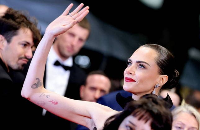 Cara Delevingne Montée des marches du film Gentle Monster lors du 79ème Festival International du Film de Cannes, le 15 mai 2026 Jacovides Moreau Bestimage Red carpet for Gentle Monster at the 79th Cannes International Film Festival on May 15, 2026 Cannes France  Copyright: xJACOVIDES-MOREAUx xBESTIMAGExJACOVIDES-MOREAUx xBESTIMAGEx