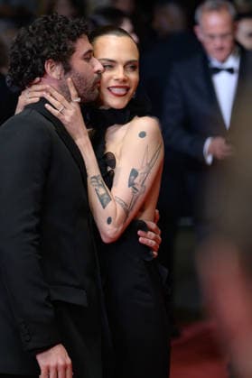 Gentle Monster Premiere at 79th Festival de Cannes - Cannes, France CANNES, FRANCE. May 15, 2026: Cara Delevingne & Jordan Firstman at the premiere for Gentle Monster at the 79th Festival de Cannes. Picture: Paul Smith Featureflash Cannes France  Copyright: xPaulxSmithx xFeatureflashx