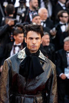 Cannes - Karma Red Carpet AAR Baptiste Giabiconi walks the red carpet with for the movie ‘Karma’, as part of the 79th Cannes Film Festival in Cannes, France, on May 15, 2026. Photo by Ammar Abd Rabbo ABACAPRESS.COM Cannes France  Copyright: xAbdxRabboxAmmar ABACAx