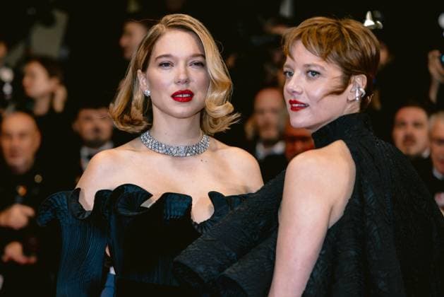 79ème Festival International du Film de Cannes Montée des marches du film Gentle Monster 79th International Cannes Film Festival Red Carpet for Gentle Monster 456117 2026 05 15 Alpes Maritimes Cannes France Seydoux, Léa Haase, Jella  Copyright: xTerencexBaelenx STAR_456117_031