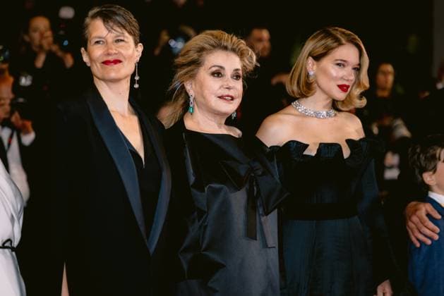 79ème Festival International du Film de Cannes Montée des marches du film Gentle Monster 79th International Cannes Film Festival Red Carpet for Gentle Monster 456117 2026 05 15 Alpes Maritimes Cannes France Seydoux, Léa Dalmais, Camille Camille chanteuse  Copyright: xTerencexBaelenx STAR_456117_035