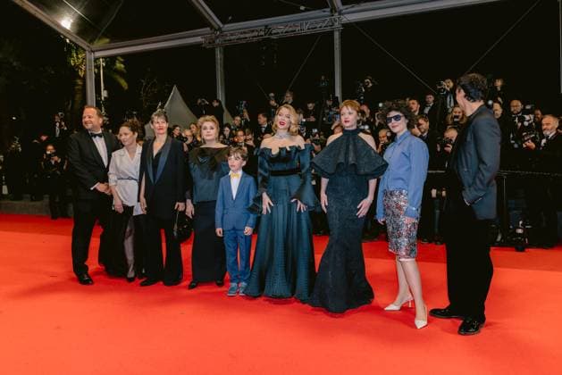 79ème Festival International du Film de Cannes Montée des marches du film Gentle Monster 79th International Cannes Film Festival Red Carpet for Gentle Monster 456117 2026 05 15 Alpes Maritimes Cannes France Seydoux, Léa Kreutzer, Marie Haase, Jella Dalmais, Camille Camille chanteuse  Copyright: xTerencexBaelenx STAR_456117_029