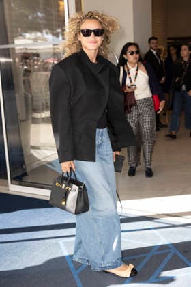 Cannes Rose Bertram Exits Martinez MP Cannes, France- May 14: Rose Bertram leaves the Martinez Hotel during 79th Festival of Cannes, on May 15, 2026 in Cannes, France. Photo by Marco Piovanotto ABACAPRESS:COM Cannes France  Copyright: xPiovanottoxMarco ABACAx