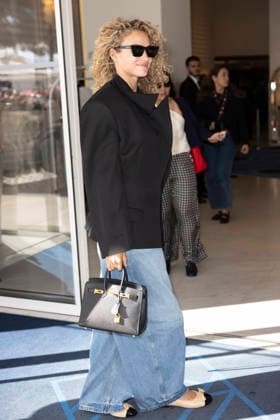 Cannes Rose Bertram Exits Martinez MP Cannes, France- May 14: Rose Bertram leaves the Martinez Hotel during 79th Festival of Cannes, on May 15, 2026 in Cannes, France. Photo by Marco Piovanotto ABACAPRESS:COM Cannes France  Copyright: xPiovanottoxMarco ABACAx