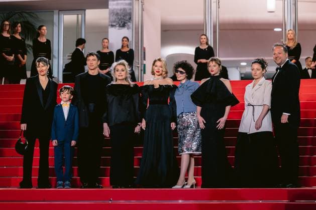 79th International Cannes Film Festival Montée des marches du film Gentle Monster 79th International Cannes Film Festival Red Carpet for Gentle Monster 456117 2026 05 15 Cannes France Seydoux, Léa Kreutzer, Marie Haase, Jella Blanchet, Malo Dalmais, Camille Camille chanteuse Rupp, Laurence  Copyright: xTerencexBaelenx STAR_456117_043