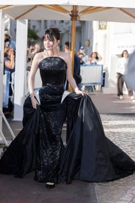 Cannes Rebecca Patricia Armstrong Exits Martinez MP Cannes, France- May 14: Rebecca Patricia Armstrong leaves the Martinez Hotel during 79th Festival of Cannes, on May 15, 2026 in Cannes, France. Photo by Marco Piovanotto ABACAPRESS:COM Cannes France  Copyright: xPiovanottoxMarco ABACAx