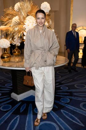 Cannes Adriana Lima Exits Martinez MP Cannes, France- May 14: Adriana Lima leaves the Martinez Hotel during 79th Festival of Cannes, on May 15, 2026 in Cannes, France. Photo by Marco Piovanotto ABACAPRESS:COM Cannes France  Copyright: xPiovanottoxMarco ABACAx