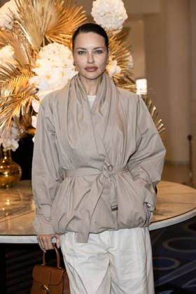 Cannes Adriana Lima Exits Martinez MP Cannes, France- May 14: Adriana Lima leaves the Martinez Hotel during 79th Festival of Cannes, on May 15, 2026 in Cannes, France. Photo by Marco Piovanotto ABACAPRESS:COM Cannes France  Copyright: xPiovanottoxMarco ABACAx