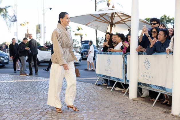 Cannes Adriana Lima Exits Martinez MP Cannes, France- May 14: Adriana Lima leaves the Martinez Hotel during 79th Festival of Cannes, on May 15, 2026 in Cannes, France. Photo by Marco Piovanotto ABACAPRESS:COM Cannes France  Copyright: xPiovanottoxMarco ABACAx