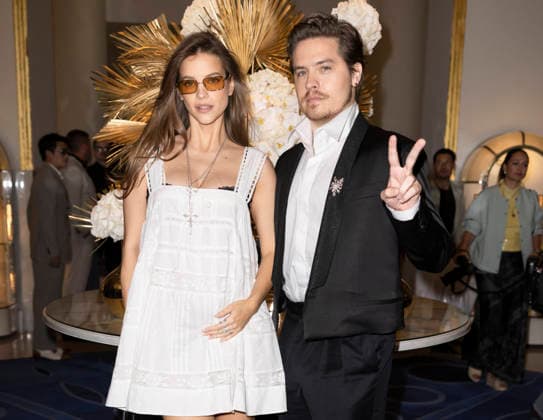 Cannes Barbara Palvin, Dylan Sprouse Exits Martinez MP Cannes, France- May 14: Barbara Palvin, Dylan Sprouse leave the Martinez Hotel during 79th Festival of Cannes, on May 15, 2026 in Cannes, France. Photo by Marco Piovanotto ABACAPRESS:COM Cannes France  Copyright: xPiovanottoxMarco ABACAx
