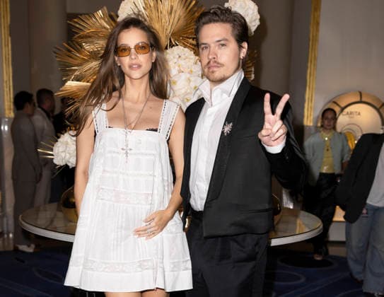 Cannes Barbara Palvin, Dylan Sprouse Exits Martinez MP Cannes, France- May 14: Barbara Palvin, Dylan Sprouse leave the Martinez Hotel during 79th Festival of Cannes, on May 15, 2026 in Cannes, France. Photo by Marco Piovanotto ABACAPRESS:COM Cannes France  Copyright: xPiovanottoxMarco ABACAx